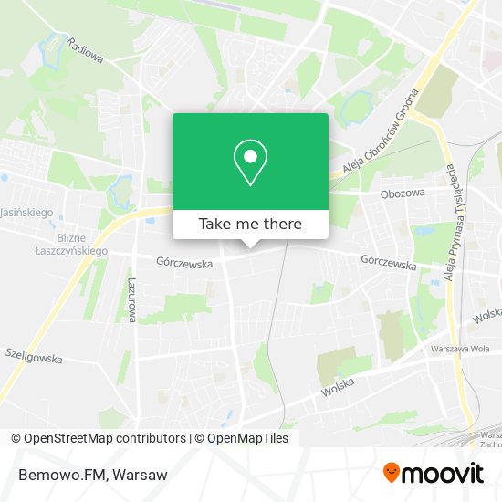 Bemowo.FM map