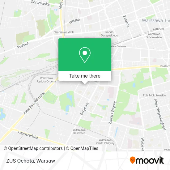 ZUS Ochota map