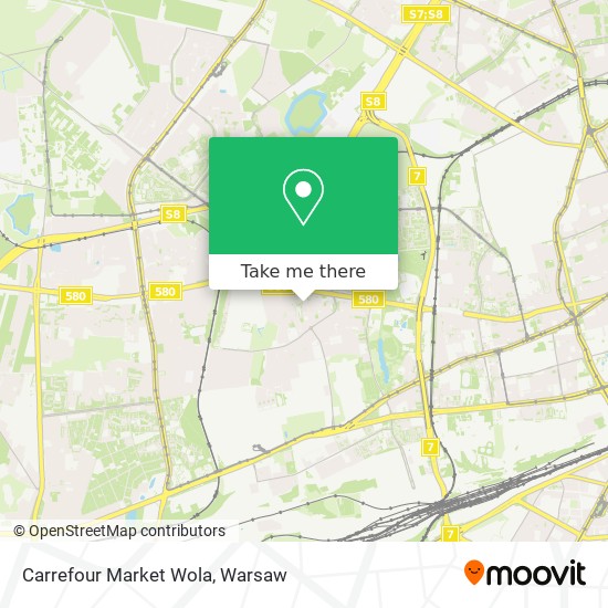 Carrefour Market Wola map