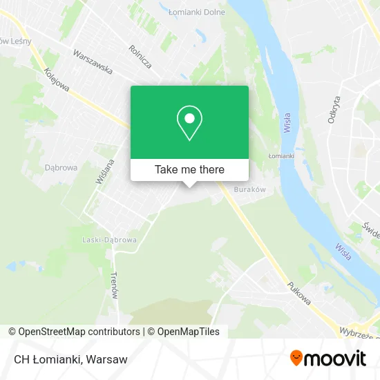 CH Łomianki map