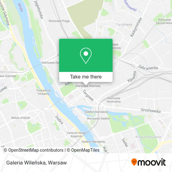 Galeria Wileńska map