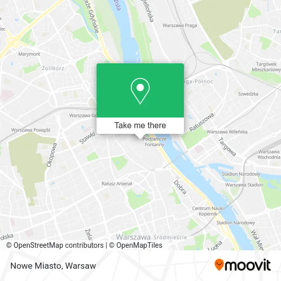 Nowe Miasto map