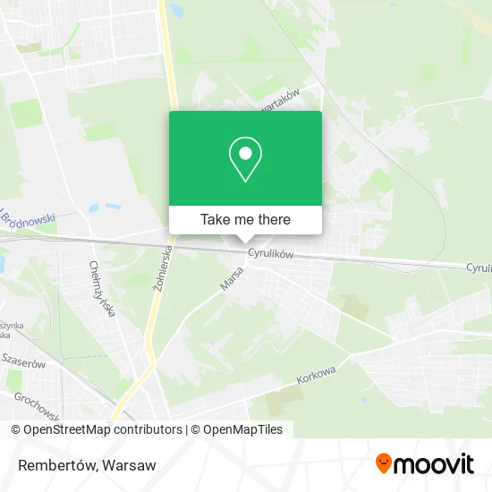 Rembertów map