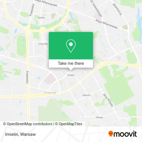 Imielin map