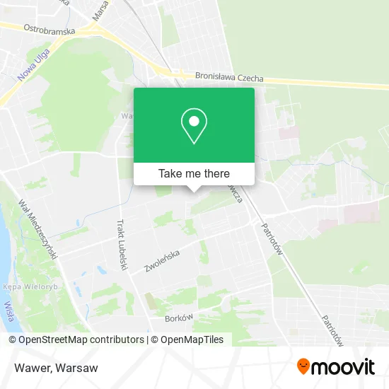 Wawer map