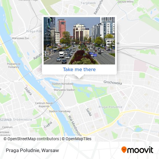 Praga Południe map