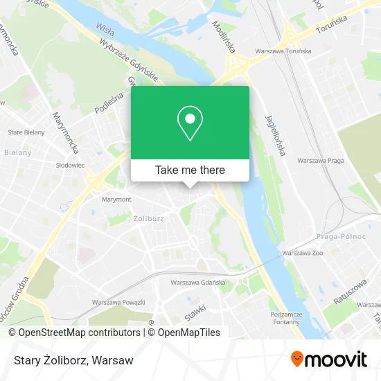 Stary Żoliborz map