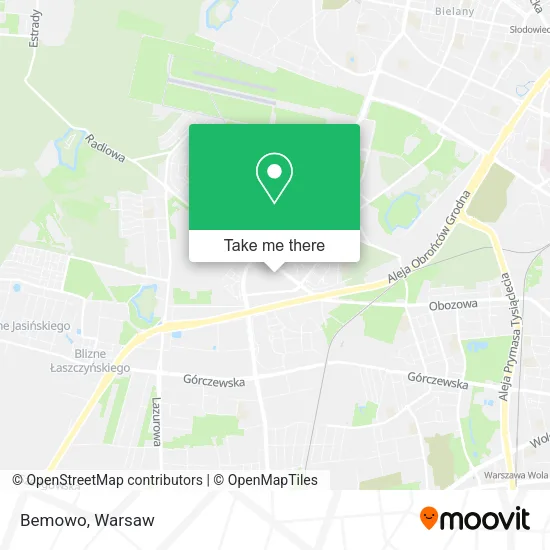Bemowo map