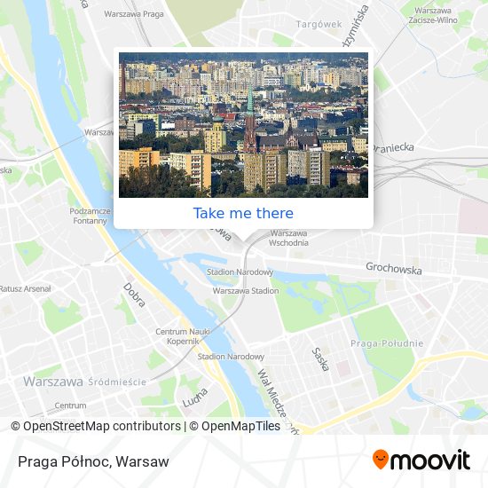 Praga Północ map