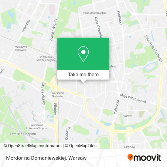 Mordor na Domaniewskiej map
