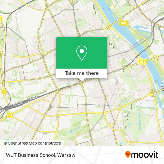 WUT Business School map