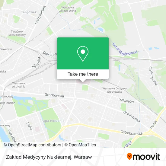 Zakład Medycyny Nuklearnej map