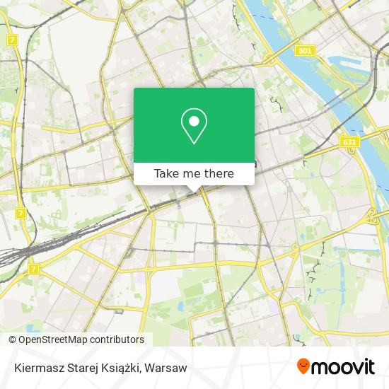 Kiermasz Starej Książki map