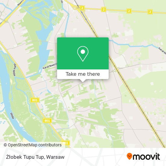 Żłobek Tupu Tup map