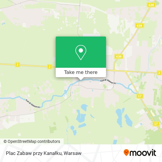 Plac Zabaw przy Kanałku map