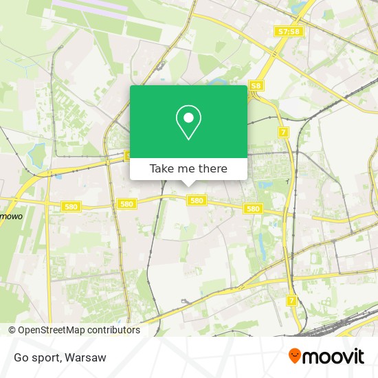 Go sport map