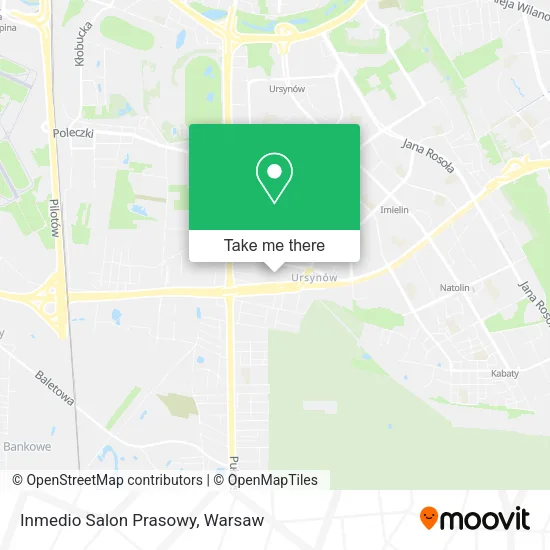 Inmedio Salon Prasowy map