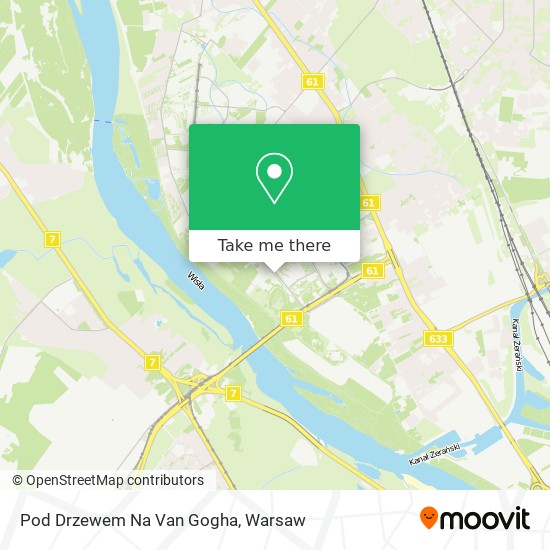 Pod Drzewem Na Van Gogha map