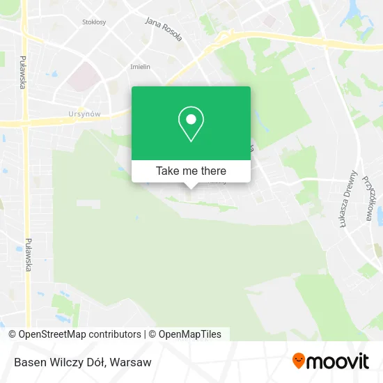 Basen Wilczy Dół map