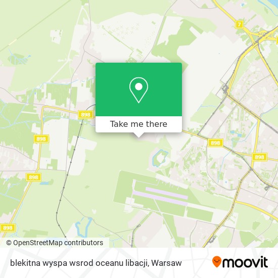 blekitna wyspa wsrod oceanu libacji map