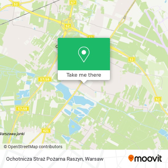 Ochotnicza Straż Pożarna Raszyn map