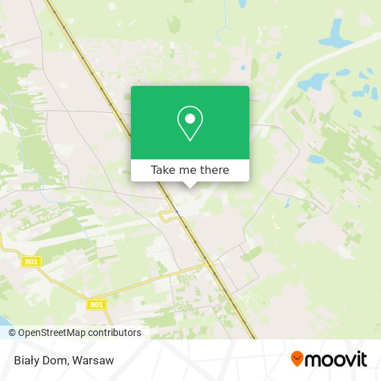 Biały Dom map