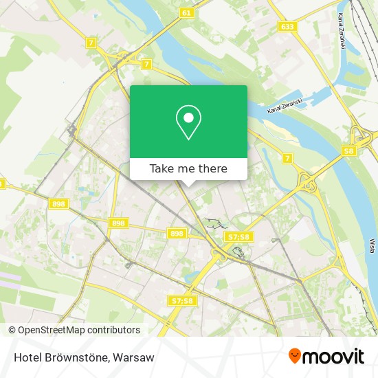 Hotel Bröwnstöne map