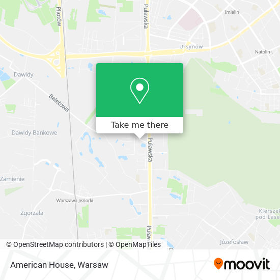 American House map