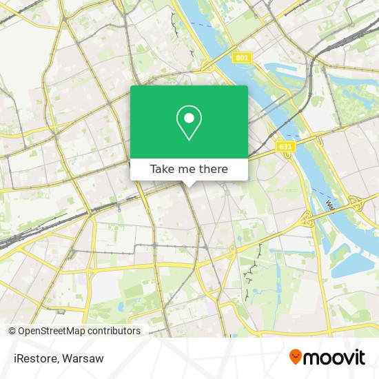 iRestore map