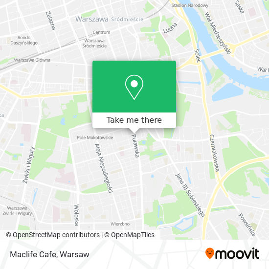 Maclife Cafe map
