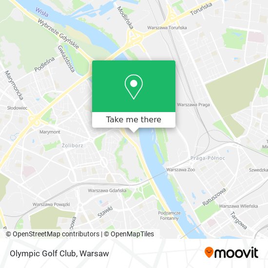 Olympic Golf Club map