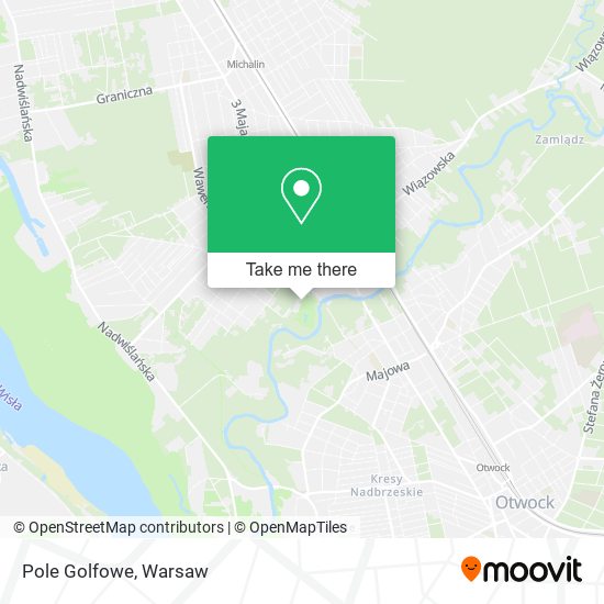 Pole Golfowe map