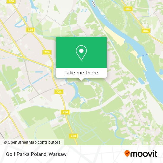 Golf Parks Poland map