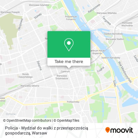 Карта Policja - Wydział do walki z przestępczością gospodarczą