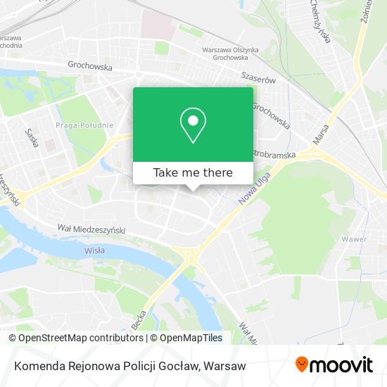 Komenda Rejonowa Policji Gocław map