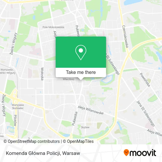 Komenda Główna Policji map