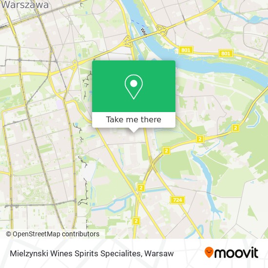 Mielzynski Wines Spirits Specialites map