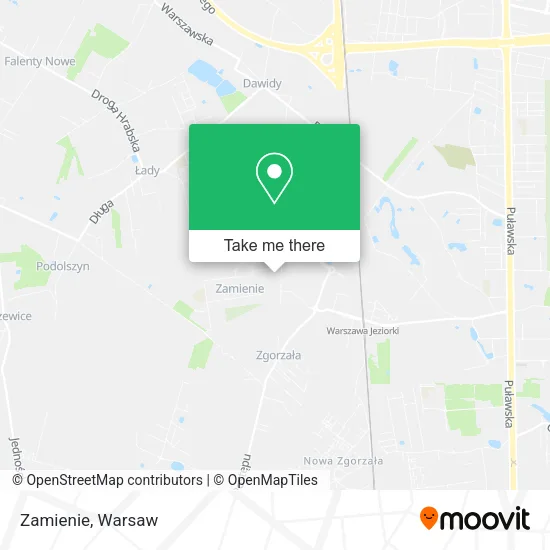 Zamienie map