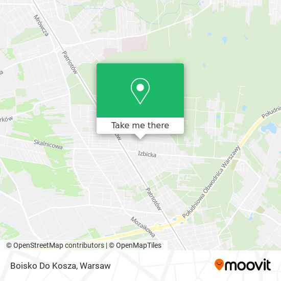 Boisko Do Kosza map