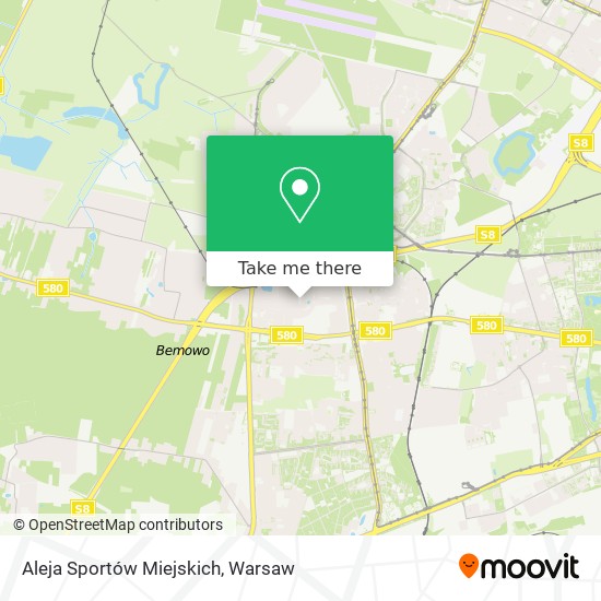 Aleja Sportów Miejskich map