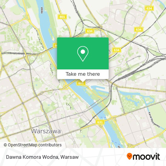 Dawna Komora Wodna map