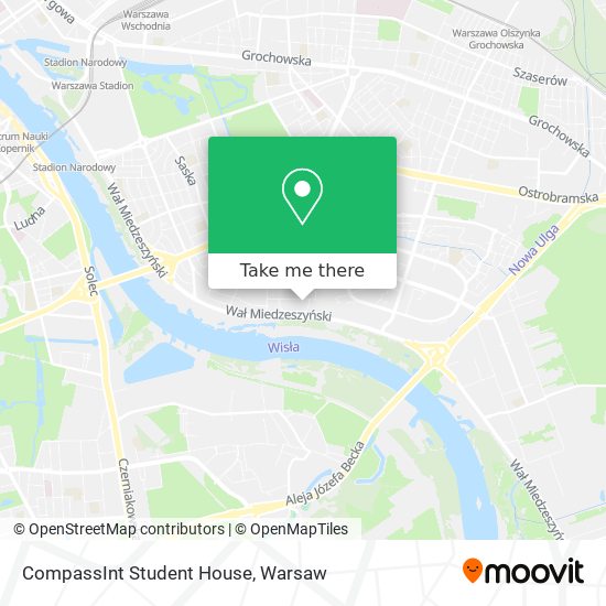 CompassInt Student House map