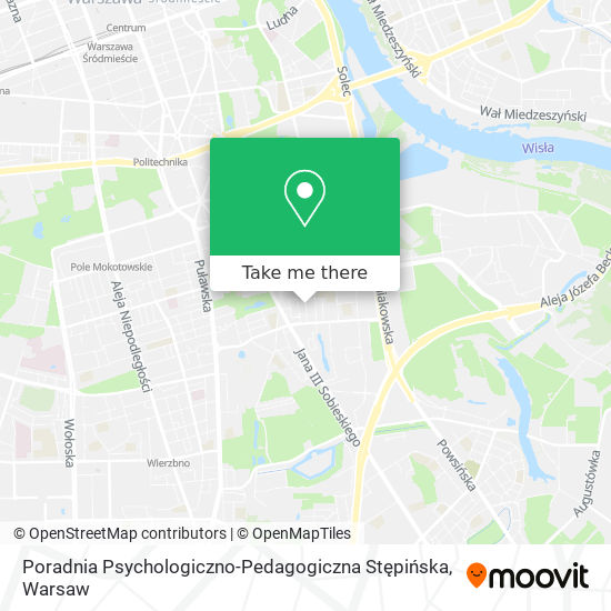 Poradnia Psychologiczno-Pedagogiczna Stępińska map