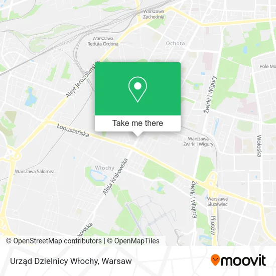 Urząd Dzielnicy Włochy map