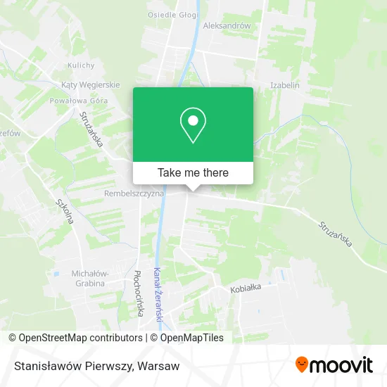 Stanisławów Pierwszy map