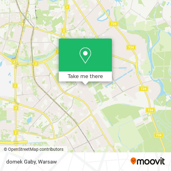 domek Gaby map