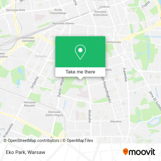 Eko Park map