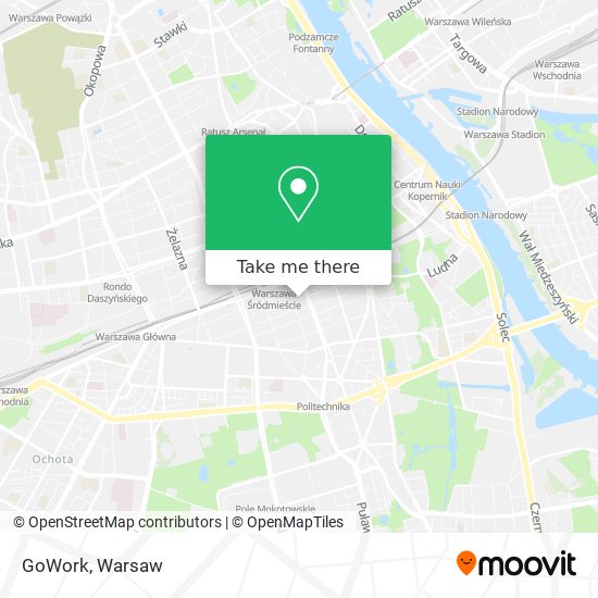 GoWork map