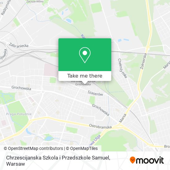 Chrzescijanska Szkola i Przedszkole Samuel map