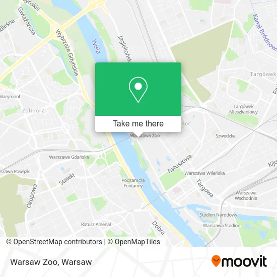 Карта Warsaw Zoo
